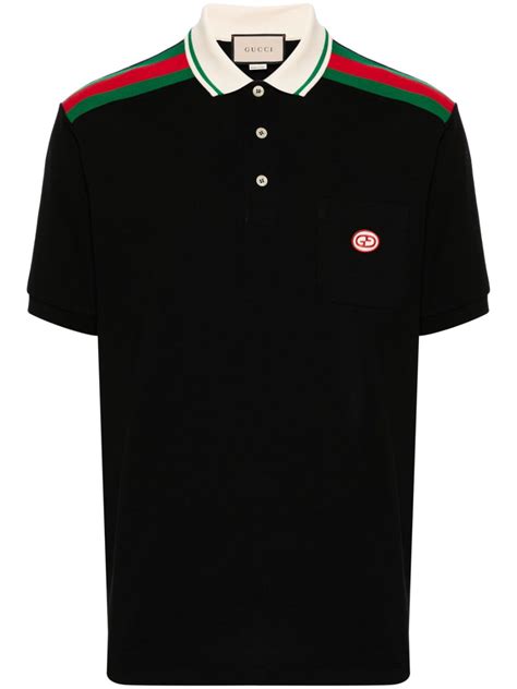 fory gucci polo reddit|Cotton polo shirt with Interlocking G in red .